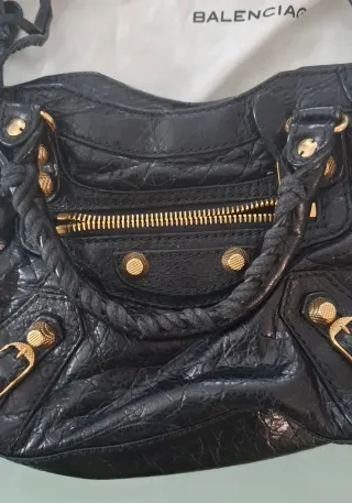Borsa Balenciaga City Mini Nera