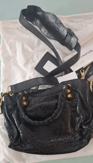 Borsa Balenciaga City Mini Nera