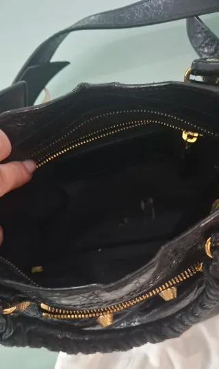 Borsa Balenciaga City Mini Nera