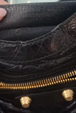 Borsa Balenciaga City Mini Nera