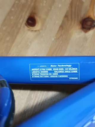 Raqueta Advantage Titanio