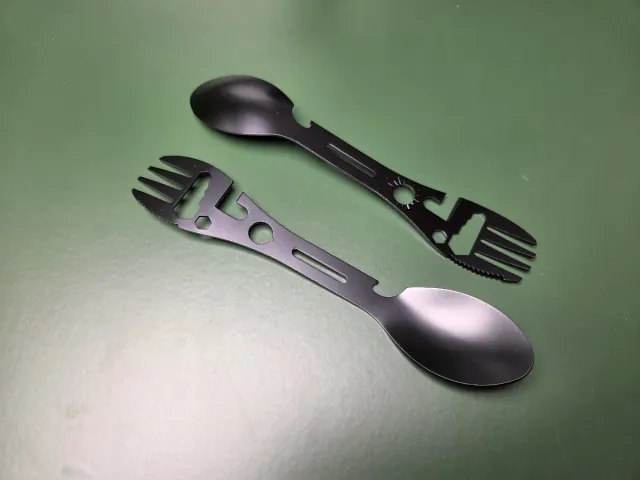 Cubierto multiusos outdoor negro