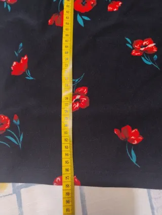 Vestido corto estampado floral