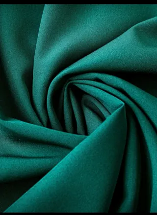 Vestido verde corte evase talla 46/48