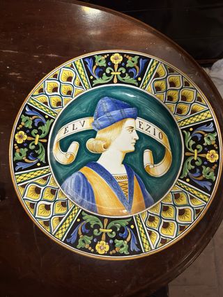 Piatto antico Deruta