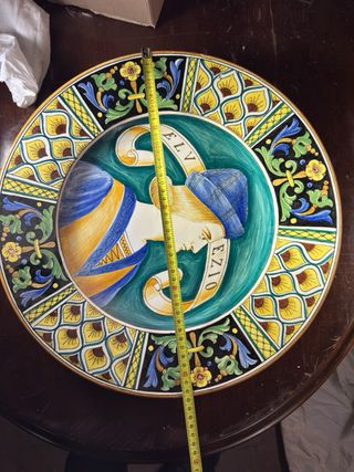 Piatto antico Deruta