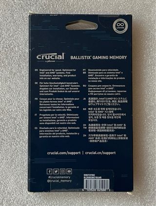 Crucial Ballistix DDR4 16GB (2x8GB) 3600MHz