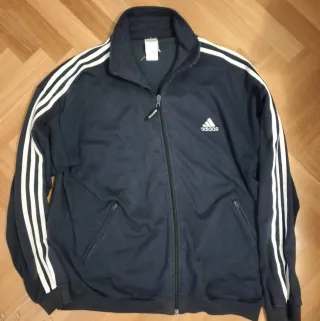 Felpa Adidas uomo blu