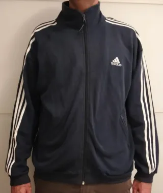 Felpa Adidas uomo blu