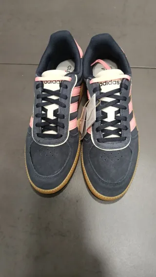 Zapatillas Adidas Breaknet Sleek Azul/Rosa Talla 3