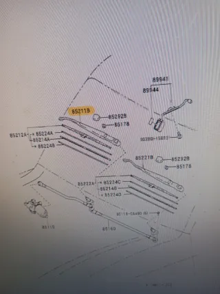 Brazo Limpiaparabrisas Toyota Land Cruiser 100