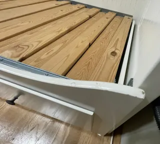 Diván Cama Ikea modelo HEMNES blanco