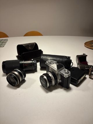 Pack Cámara Nikkormat FT + Lentes