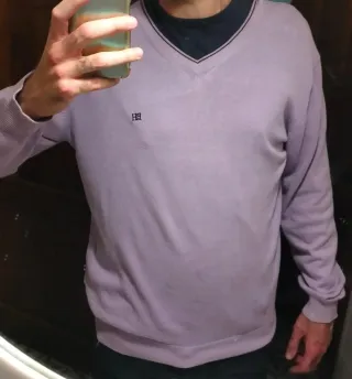 Maglione PdH Viola Uomo