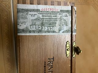 Scatola di sigari Trinidad vuota