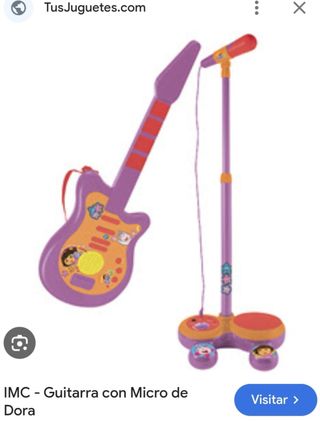 Guitarra y Micrófono Dora la Exploradora IMC