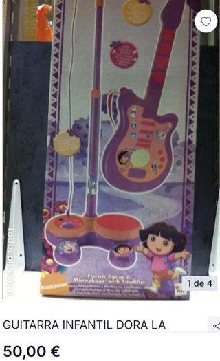 Guitarra y Micrófono Dora la Exploradora IMC