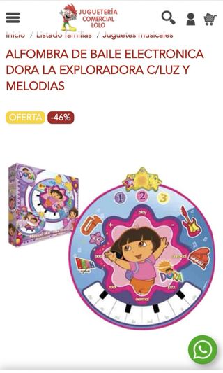 Guitarra y Micrófono Dora la Exploradora IMC