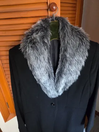 Cuello de pelo sintético