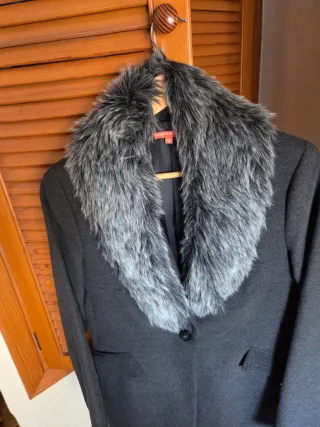 Cuello de pelo sintético