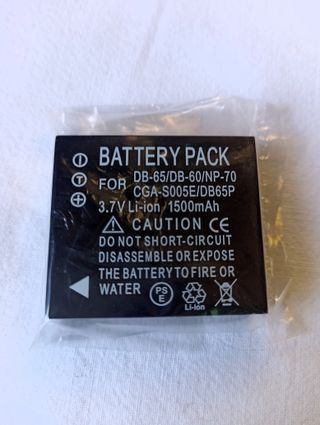 2 Batterie per fotocamere Panasonic CGA-S005E