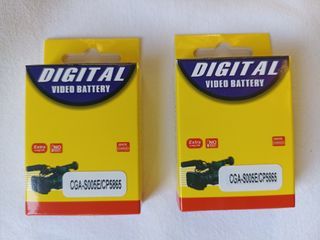 2 Batterie per fotocamere Panasonic CGA-S005E