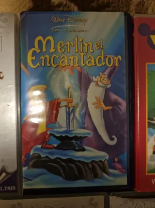 Lote Películas VHS Disney y Más