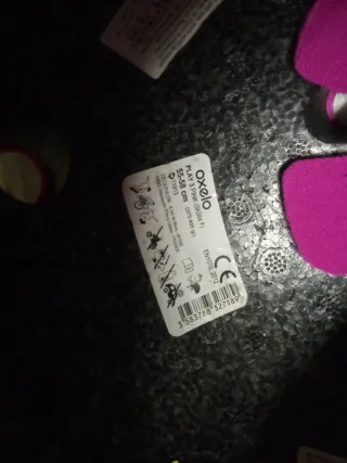 Casco de patinaje rosa