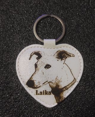 Llavero de cuero personalizado