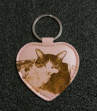 Llavero de cuero personalizado