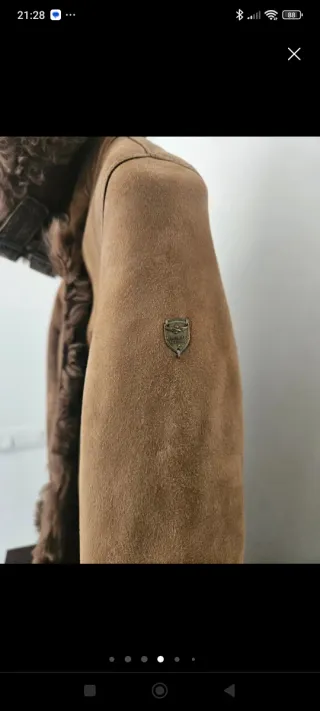 Chaqueta Aviador Militar Marrón