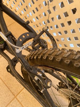 Bicicleta infantil B'TWIN negra/verde