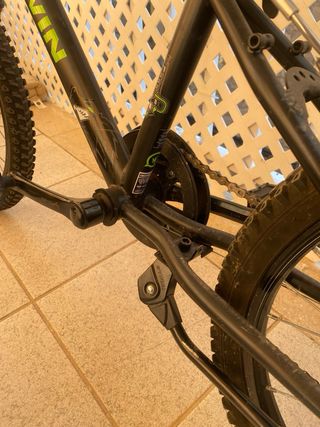 Bicicleta infantil B'TWIN negra/verde