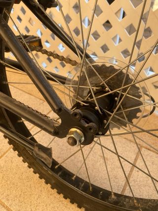 Bicicleta infantil B'TWIN negra/verde