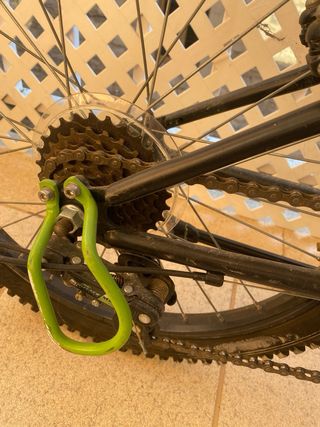 Bicicleta infantil B'TWIN negra/verde