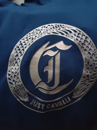 Sudadera Just Cavalli Azul 67 cm largo