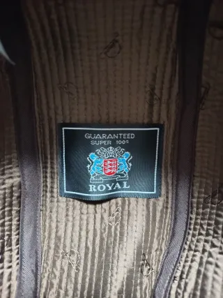 Cappello marrone royal 100x100lana