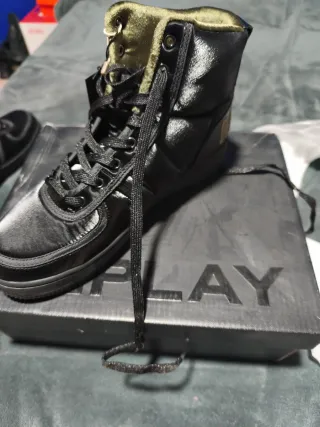 Botas Replay negras y verde oliva