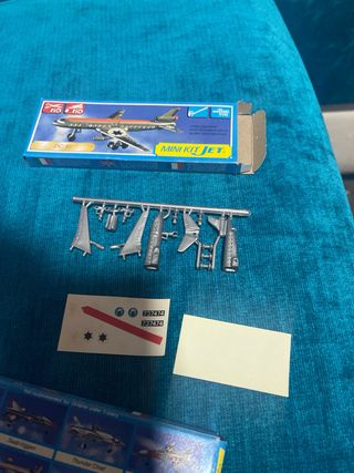 Mini Kits Jet Aviones Maquetas (4 uds)