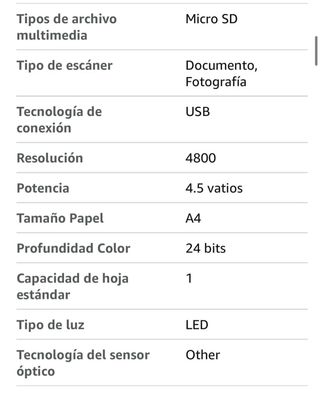 Escáner CanonScan Lide 400