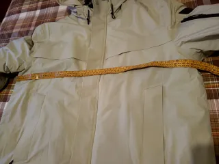 Chaqueta Schott Talla L Beige/Gris