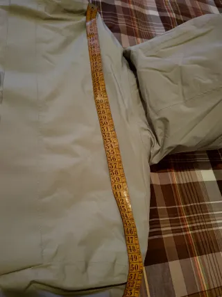 Chaqueta Schott Talla L Beige/Gris