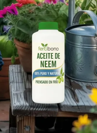 Jabón Potásico + Aceite Neem 1L Fertibono