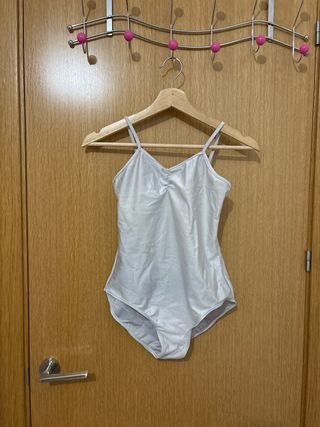 Maillot ballet blanco