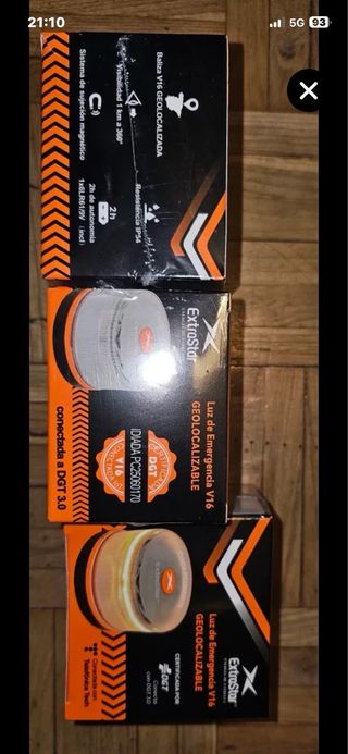 Baliza V16 GEOLOCALIZADA ExtraStar