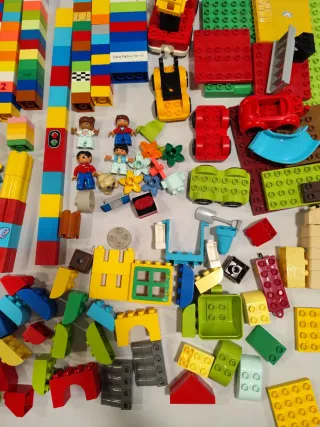 Conjunto di Pezzi Lego Duplo Variati