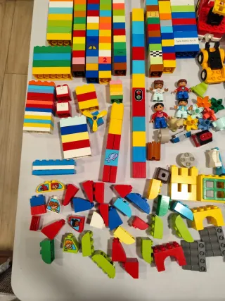 Conjunto di Pezzi Lego Duplo Variati