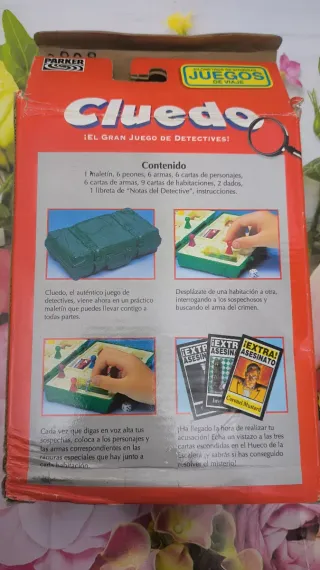 Cluedo Juegos de Viaje Parker