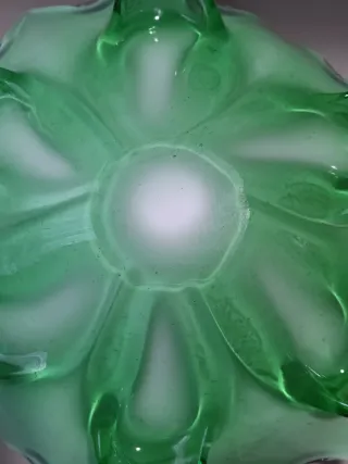 Cuenco de cristal estilo Murano