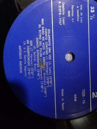 Vinilo Antonio Machin - Exitos